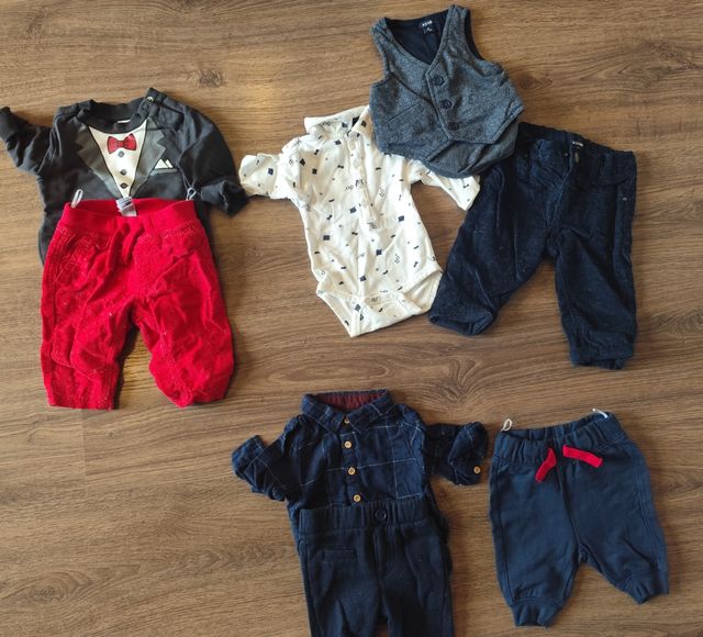 Ropa recién nacido: 29 prendas + 20 bodies. LOTE 3