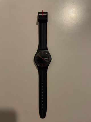 Reloj Swatch SR1130SW Reloj Negro/Rojo