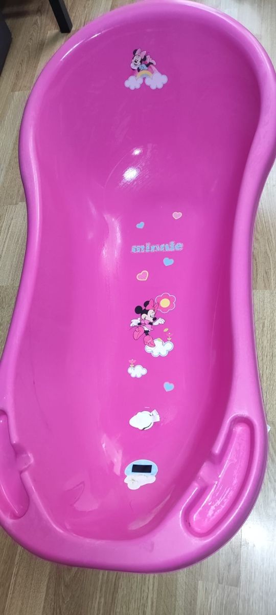 Bañera bebé Minnie rosa