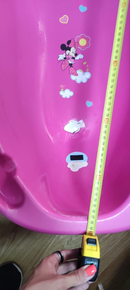 Bañera bebé Minnie rosa