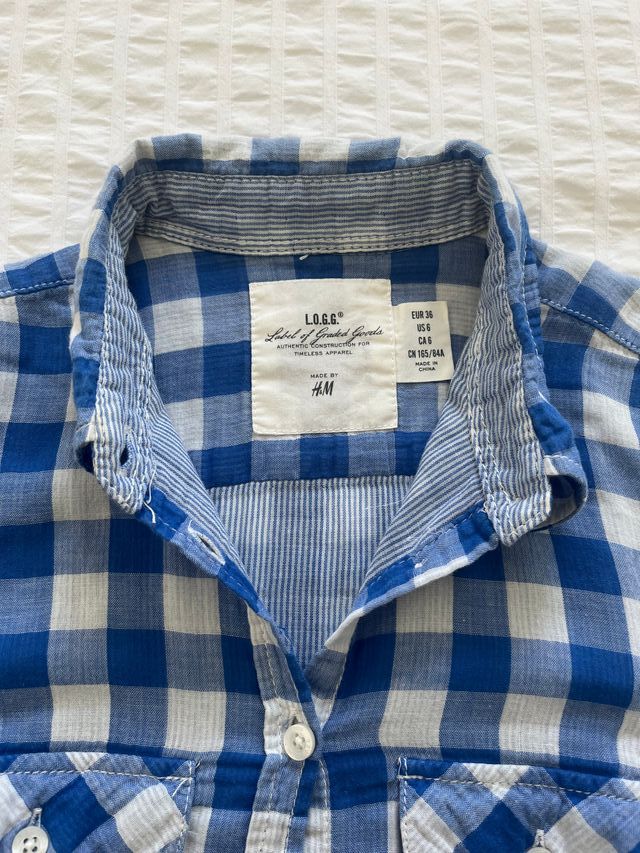 Camisa de cuadros H&M