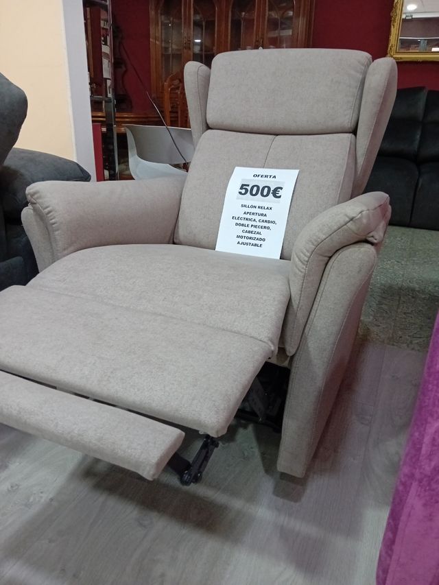 Sillón relax eléctrico