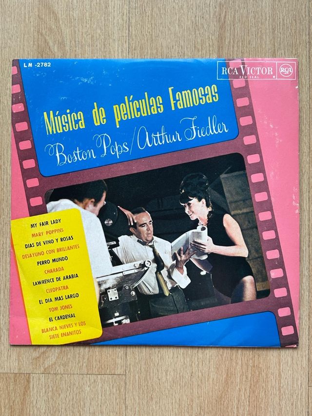 LP Música de películas famosas - Boston Pops