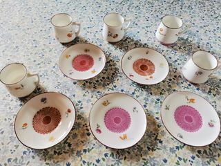 Tazze da caffè in porcellana