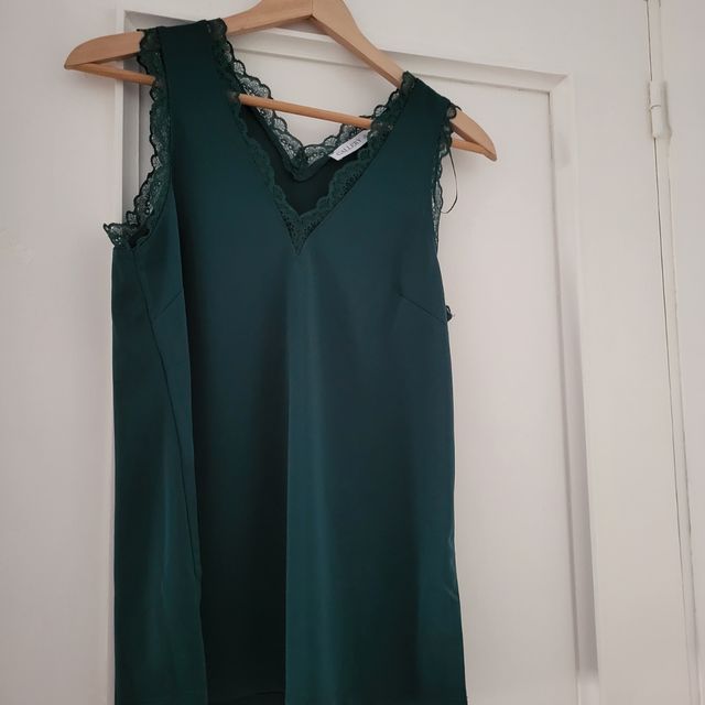Top verde lencero GALLERY