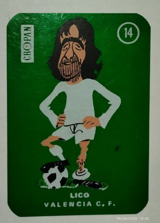 Cromo Lico Valencia C.F. #14
