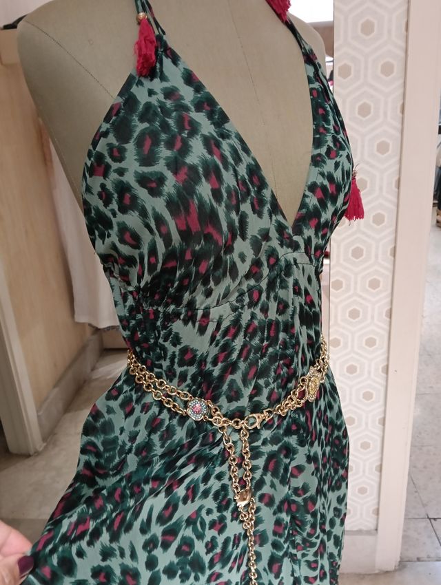 Vestido estampado leopardo - Talla única