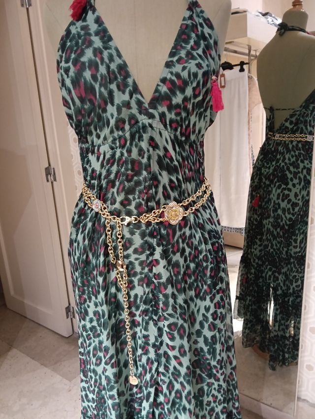 Vestido estampado leopardo - Talla única
