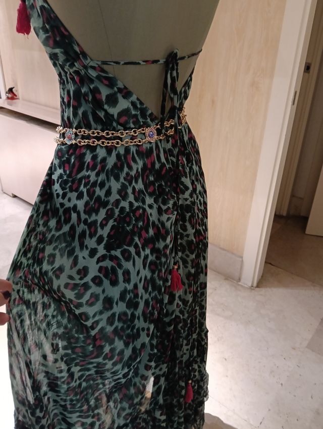 Vestido estampado leopardo - Talla única