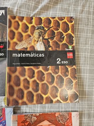 Pack 10 libros Texto 2o ESO editorial SM
