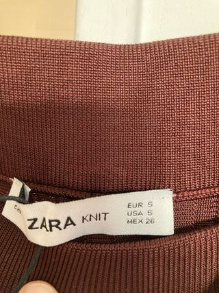 Falda larga Zara