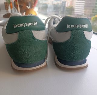 Zapatillas Le Coq Sportif - Verde y Blanco