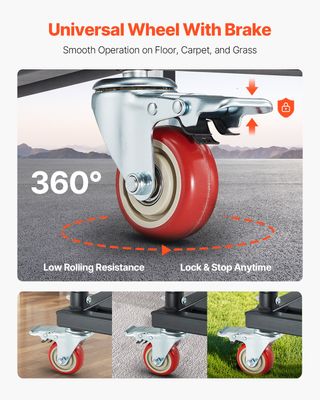 Carrello Porta Sedie Pieghevole 25 Sedie da 136 kg