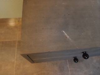 Cabecero cama + 2 mesitas noche estilo castellano