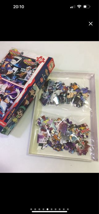 Lote 4 puzzles infantiles.