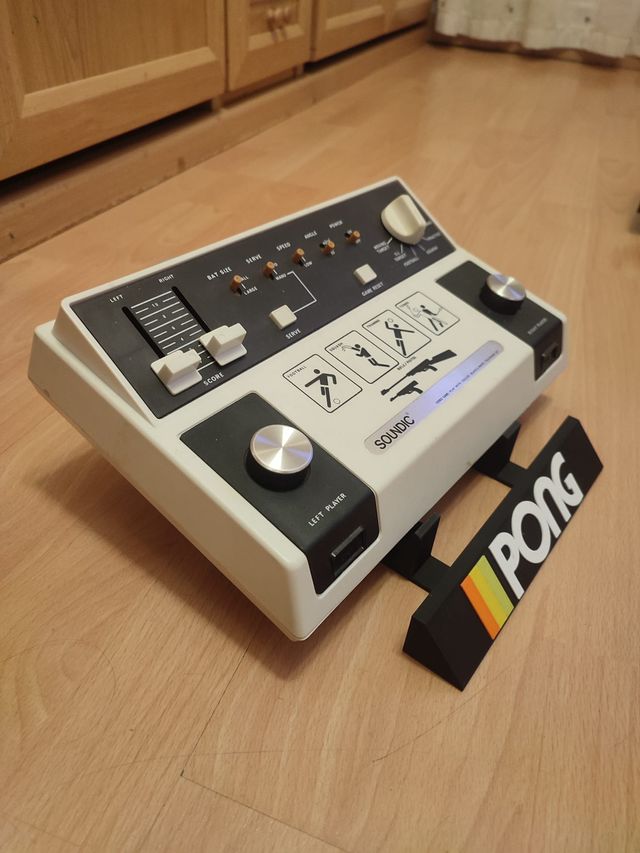 Expositor para consola Pong de Soundic