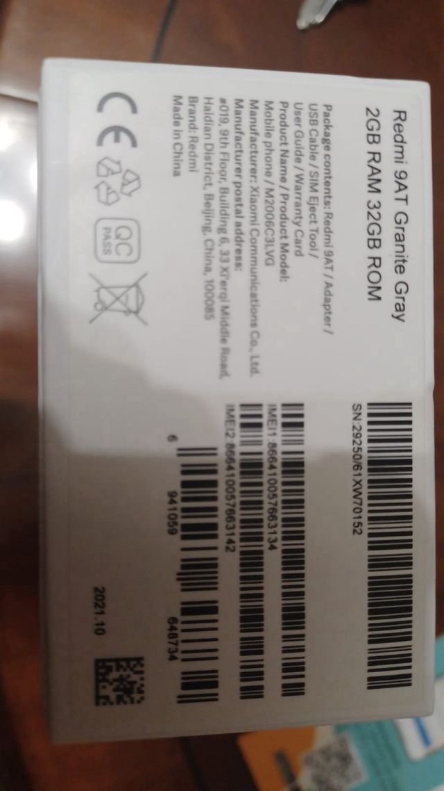 Xiaomi Redmi 9AT - Smartphone 5000mAh