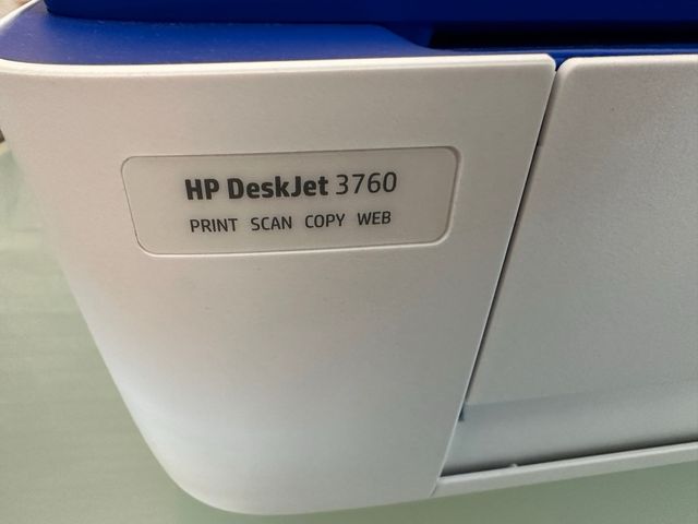 Impresora HP DeskJet 3760 - Imprime, escanea y cop