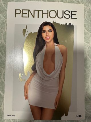 Vestido Escotado Penthouse Blanco L/XL