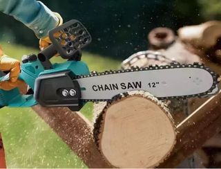 Motosega sega elettrica 12" 88V + 2 batterie nuova