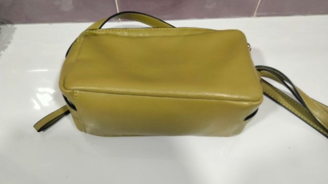 Bolso polipiel, color verde