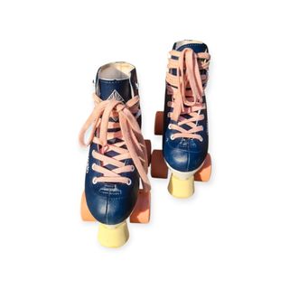 Patins Infantis Oxelo Quad Roller com Bolsa