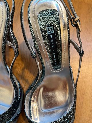 Sandalias de tacón Matu Romero