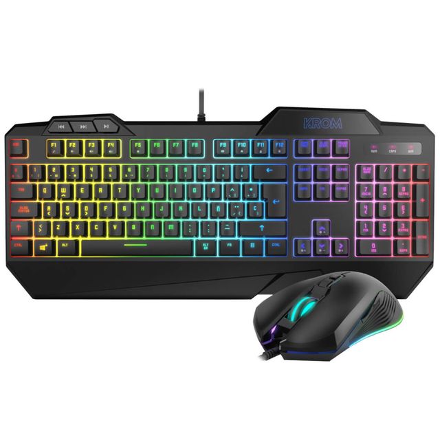 Combo Semi mecanico Gaming RGB