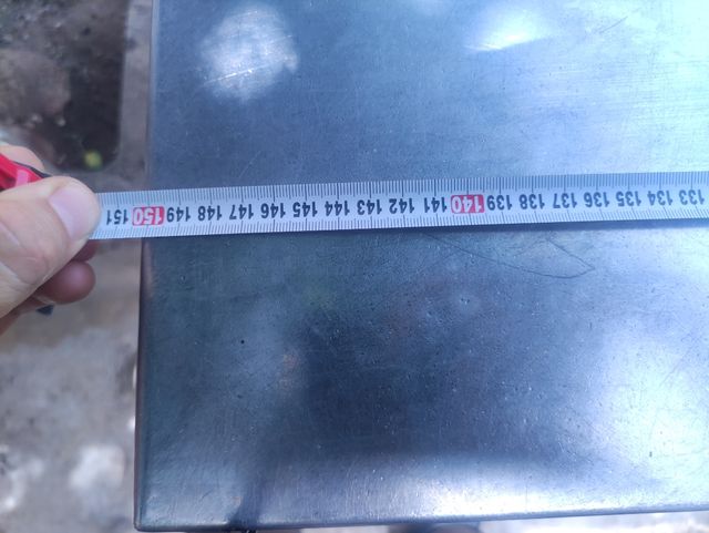 Mesa acero inox 3 alturas Marca Pedro Franco