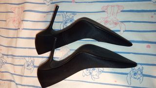 Zapatos Zara negros tacón 36