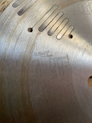 Discos ingletadora encuadradora 
