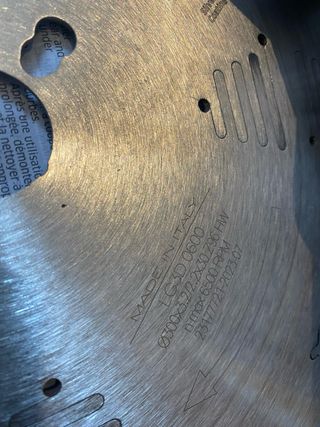 Discos ingletadora encuadradora 