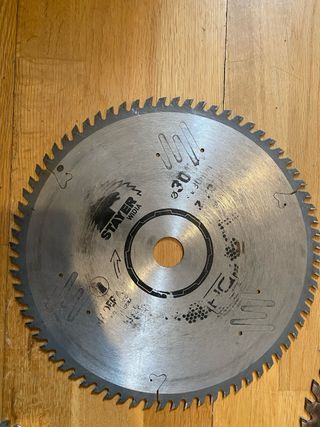 Discos ingletadora encuadradora 