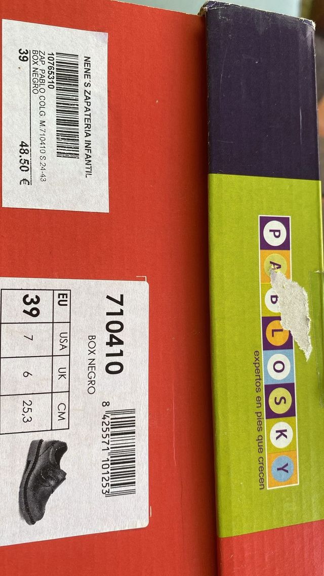 Zapatos Pablosky escolares niño