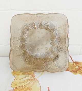 .Plafón techo vintage cristal