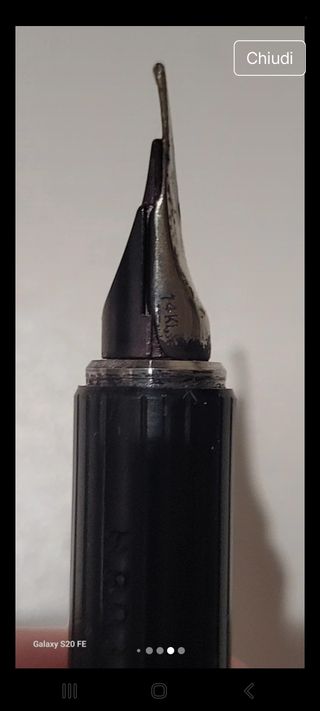 Aurora Stilografica Oro Bianco