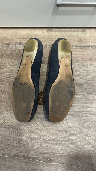 Bailarinas azul cuero – Talla 40 (marca Bollini)
