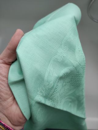 Asciugamano Bassetti verde acqua Nuovo