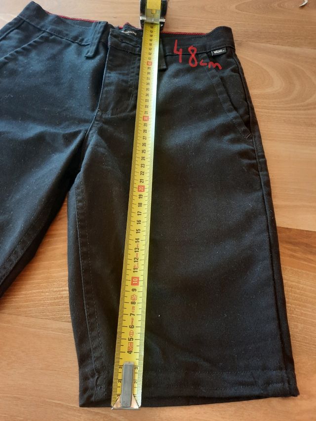 Shorts Vans Authentic Chino Negro - Talla XS