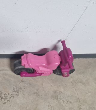 Moto infantil rosa