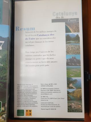 Catalunya TV3 (18 VHS + 3 libros)