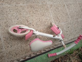 Bicicleta sin pedales niña