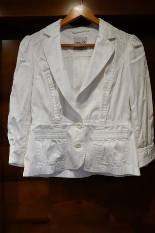 Chaqueta blanca verano

