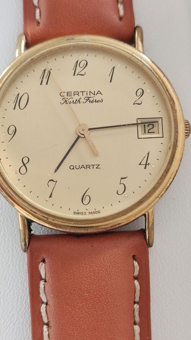 Reloj Certina Quartz vintage años 80