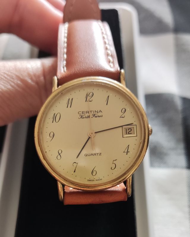 Reloj Certina Quartz vintage años 80