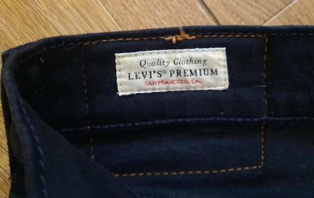Levi's 510 - Pantalón Negro W26 L30