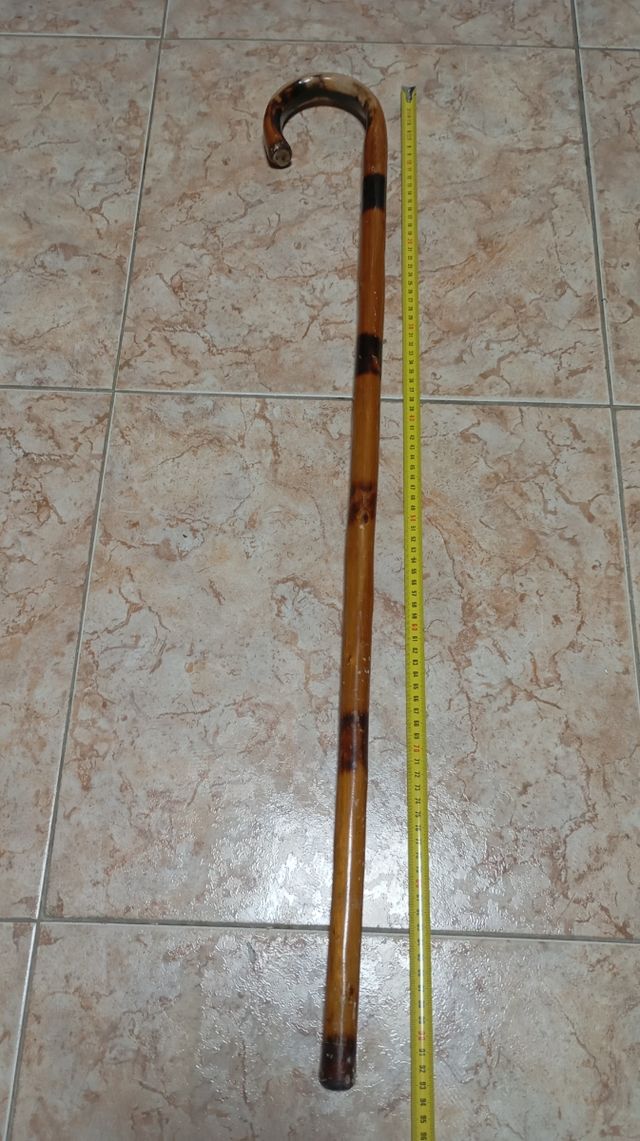 Bastón de madera vintage