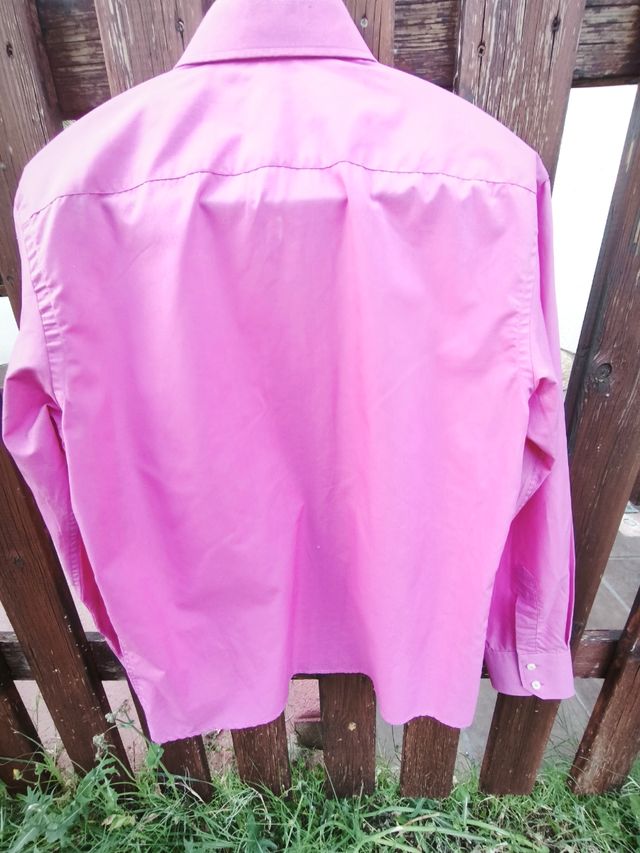 Camisa elegante rosa