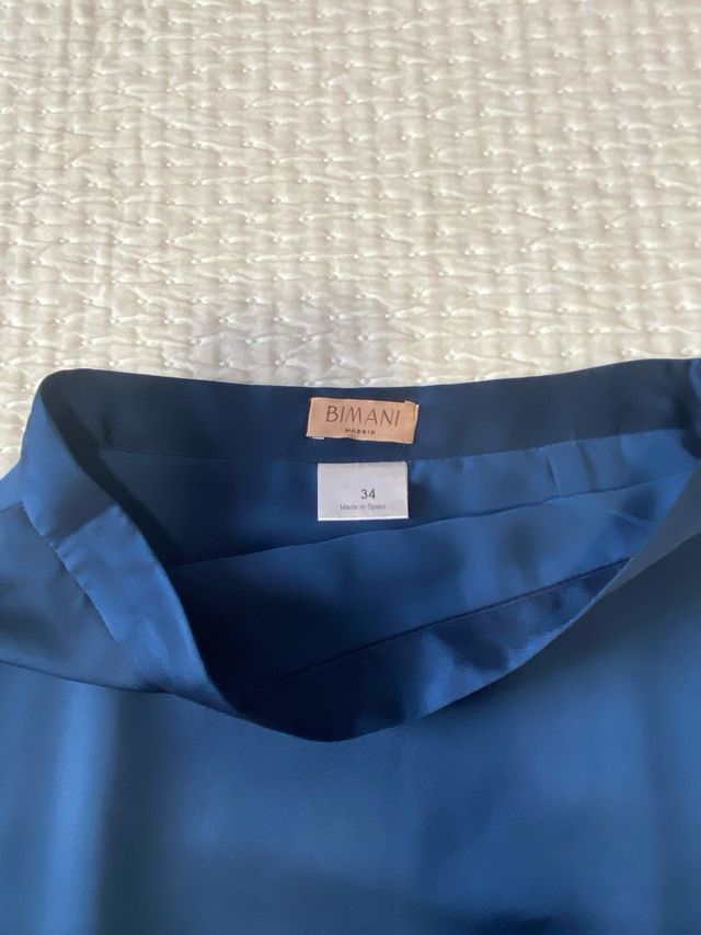 Falda BIMANI azul XS
