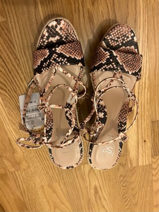 Cuñas serpiente talla 39